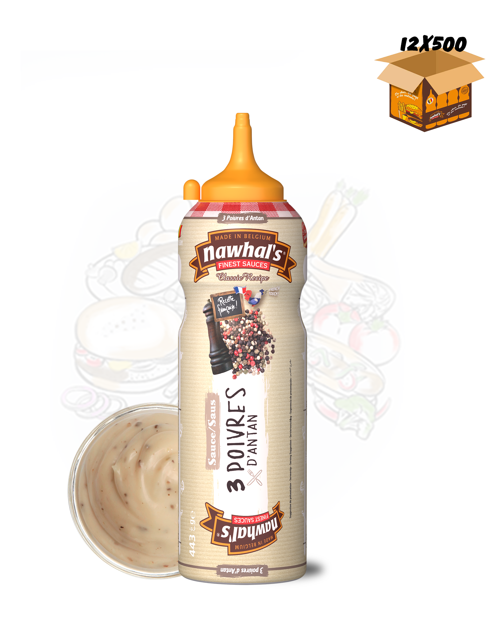 SAUCE 3 POIVRES D'ANTAN