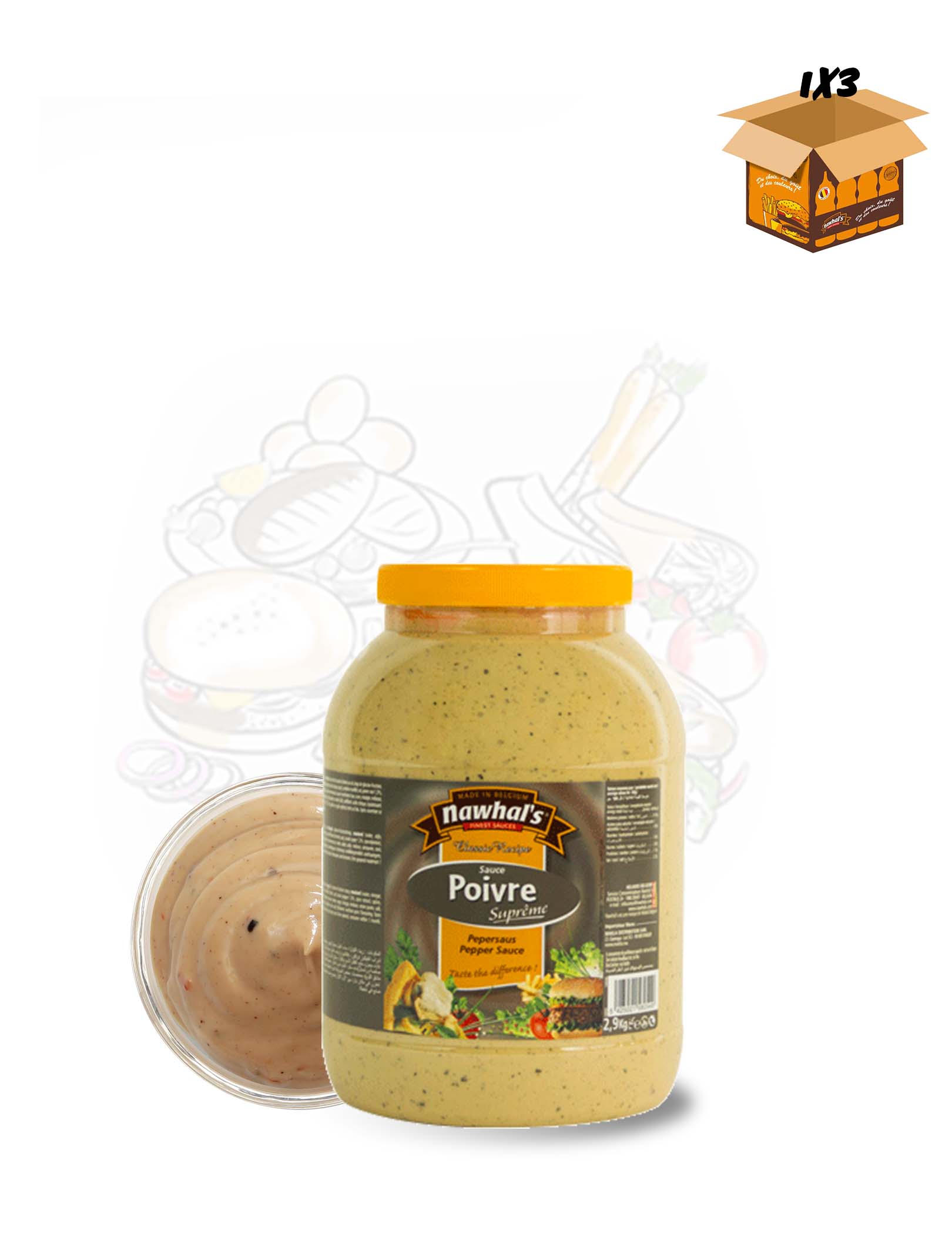 SAUCE AU POIVRE SUPRÊME