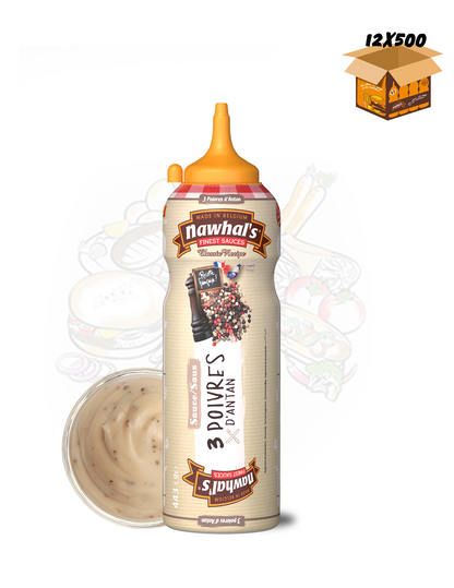 SAUCE 3 POIVRES D'ANTAN 