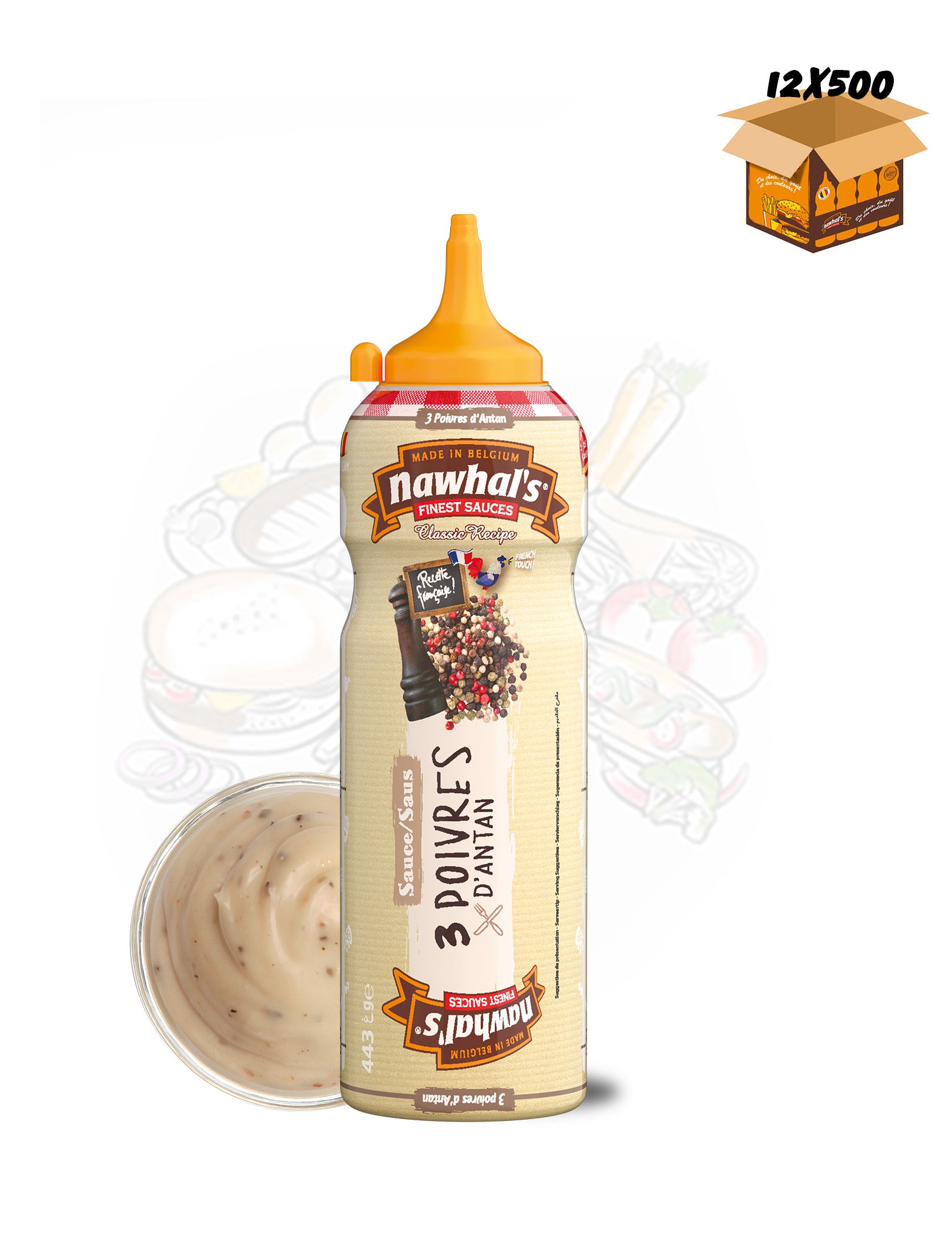 3 POIVRES D'ANTAN SAUCE