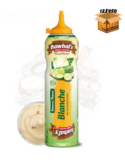 SAUCE BLANCHE AUX CONCOMBRES FRAIS