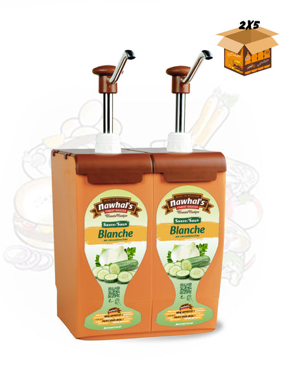 SAUCE BLANCHE AUX CONCOMBRES FRAIS