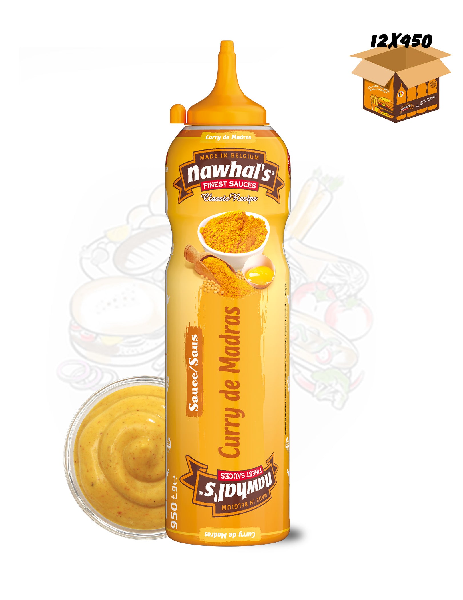 SAUCE CURRY DE MADRAS