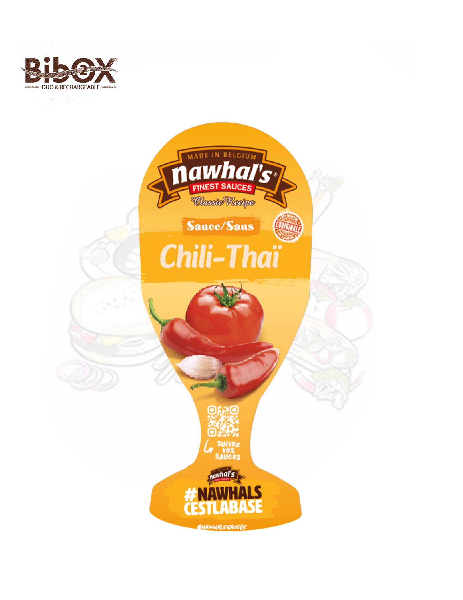 STICKERS BIBOX CHILI-THAI SAUCE