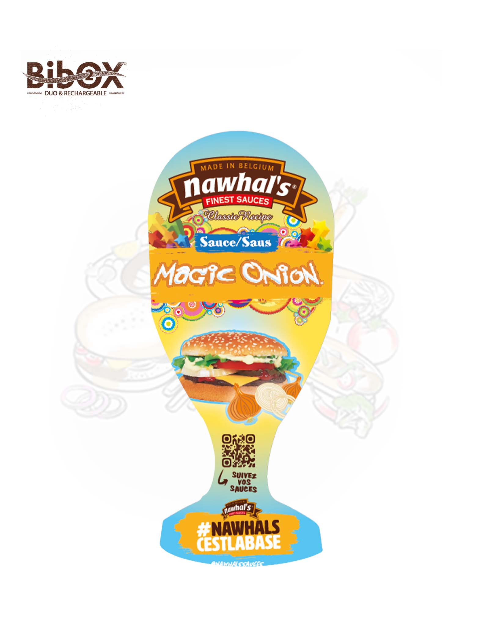 STICKERS BIBOX MAGIC ONION® SAUCE